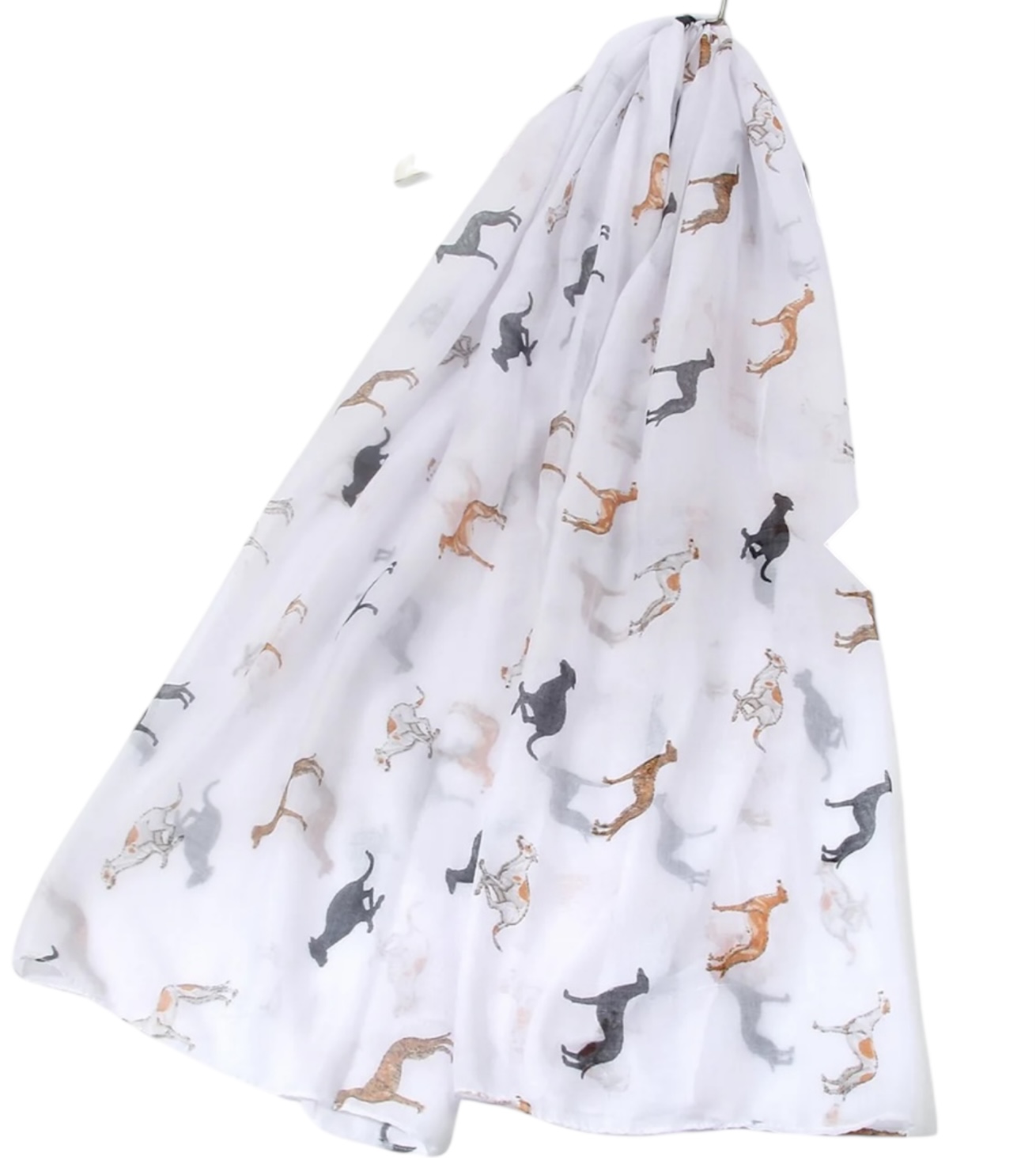 Elegant Lady Scarf Scarves for Dog Lovers - Image 3
