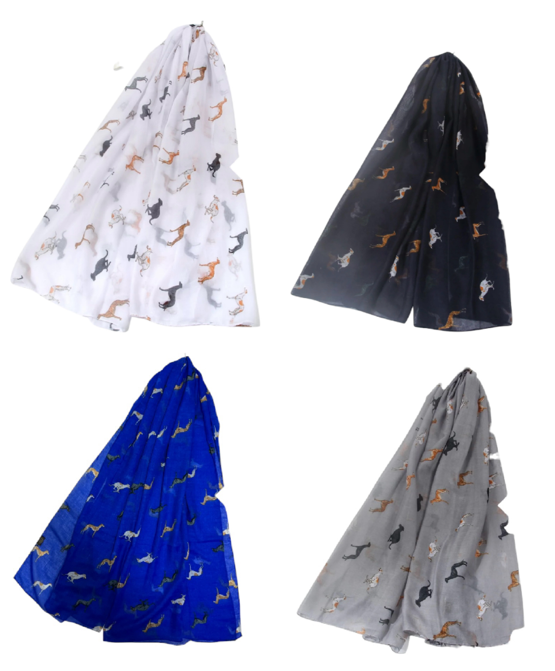 Elegant Lady Scarf Scarves for Dog Lovers - Image 6