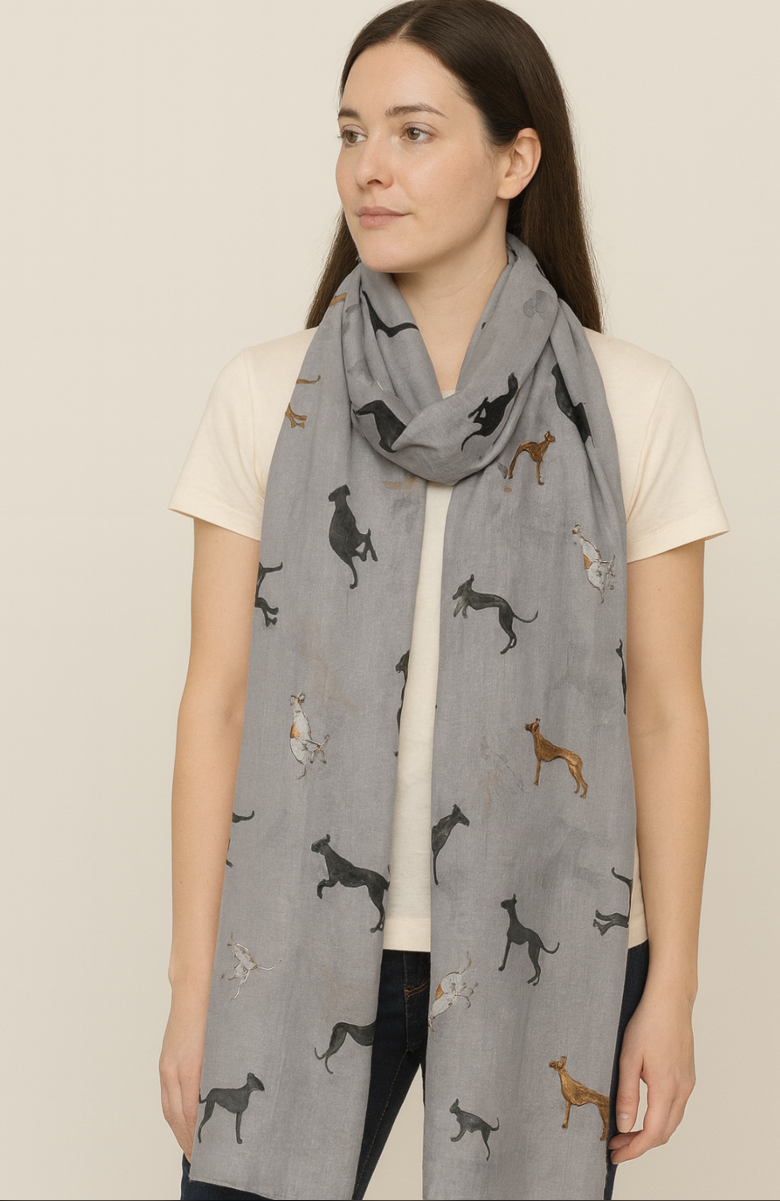 Elegant Lady Scarf Scarves for Dog Lovers - Image 8
