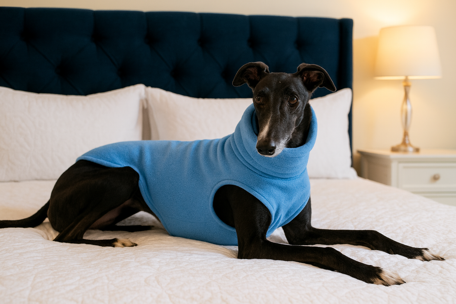 Fleece Jumper for Whippets, Greyhounds & Sighthounds – Warm, Soft & Custom Fit - Image 3