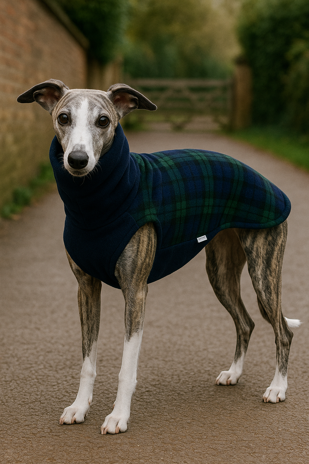 Greyhound Sleeveless sweater, whippet sleeveless sweater - Image 4