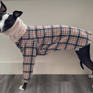 Fleece whippet Pajamas  – Italian Greyhound, Lurcher & Greyhound Sleepwear